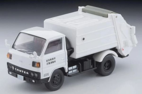TOMLV-N343B - MITSUBISHI Fuso Canter poubelle avec figurine et accessoires - 1