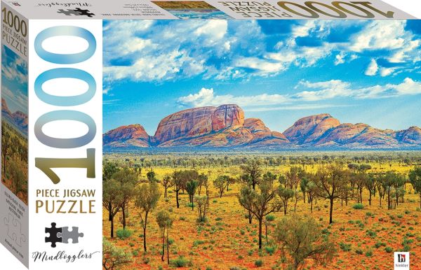 HIN0134 - Puzzle 1000 Pièces Parc national d'Uluru-kata Tjuta - 1