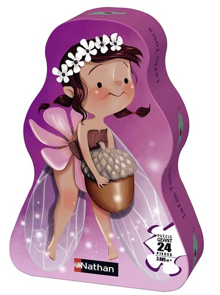 NAT86203 - Puzzle 24 Pièces - La fée Tosca - 32 x 42 cm - 1