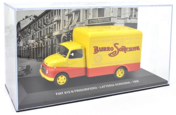 Berna - D330 Citerne Lait - Modèle Presse - 1/43 - Autos Miniatures