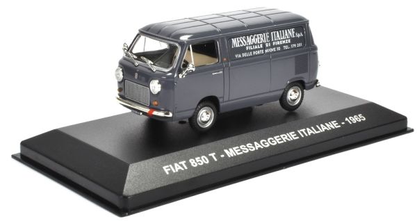 NET0036 - FIAT 850 T 1965 fourgon des Messaggeries Italienne - 1