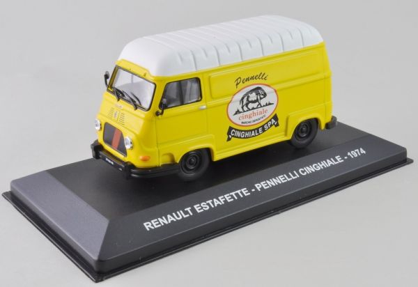 NET0048 - RENAULT Estafette fourgon 1974 du fabricant de pinceaux italien PENNELLI CINGHIALE - 1