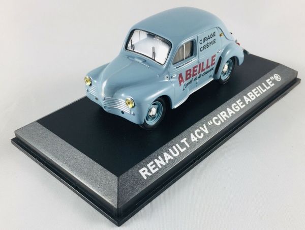 NET0058 - RENAULT 4CV 1952 publicitaire Cirage Abeille - 1