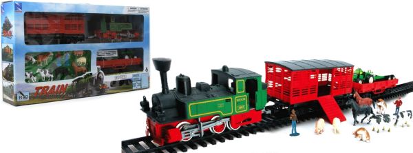 NEW08605 - Train avec wagons et accessoires - 1