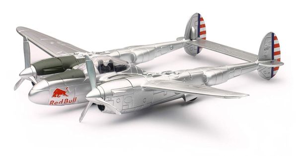 NEW21253 - P-38 Lightning Red Bull - 1