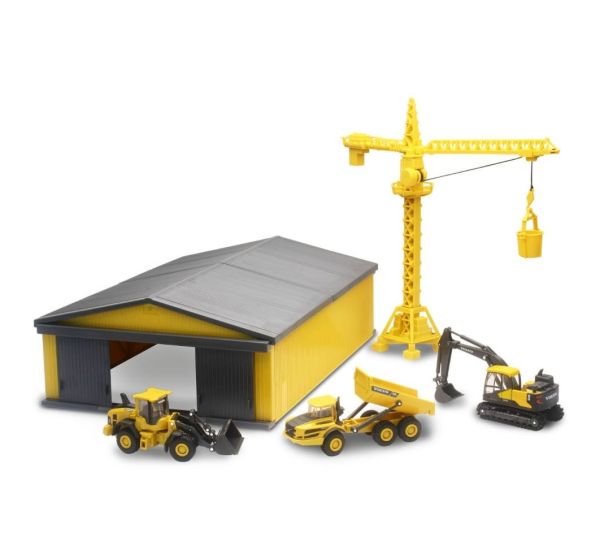 Coffret de chantier avec engins VOLVO