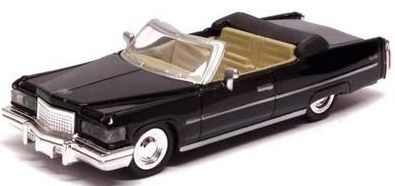 NEW48013E - CADILLAC cabriolet Coupe Deville 1976 noir - 1