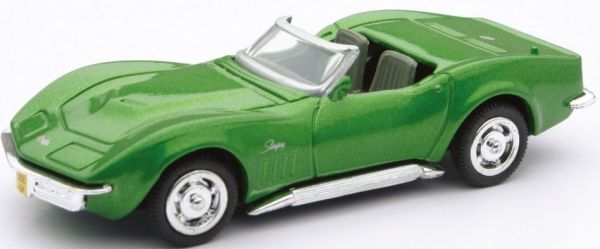NEW48013H - CHEVROLET Corvette cabriolet vert 1969 - 1