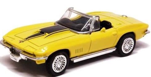 NEW48013I - CHEVROLET Corvette cabriolet jaune 1967 - 1