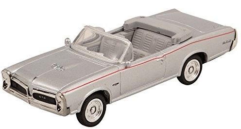 NEW48013R - PONTIAC GTO 1966 cabriolet gris - 1
