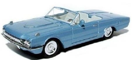 NEW48013S - FORD THUNDERBIRD 1956 cabriolet bleu - 1