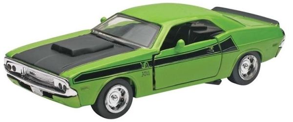 NEW51393 - CHALLENGER T/A 1970 verte capot noir - 1