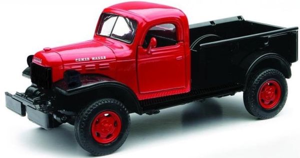 NEW54283C - DODGE Power Wagon rouge pick-up noir - 1