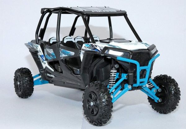 NEW57843B - POLARIS RZR XP 4 Turbo Bleu et Blanc - 1