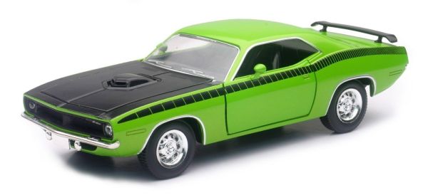 NEW71873V - PLYMOUTH Cuda Verte 1970 - 1