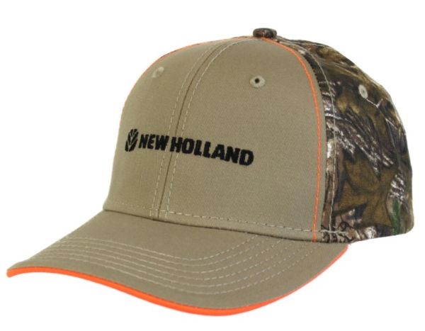 CASNH2192 - Casquette NEW HOLLAND Kaki et camouflage - 1