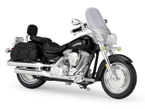 MST18-YAMZW - YAMAHA Road Star Silverado 2001 Noire - 1