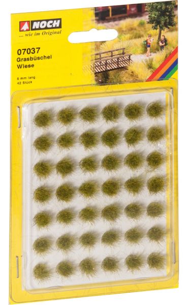 NOC07037 - Lot de 42 touffes d'herbes des prés de 6mm - 1