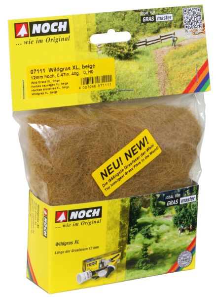 NOC07111 - Flocage herbes XL beige 12mm - 1