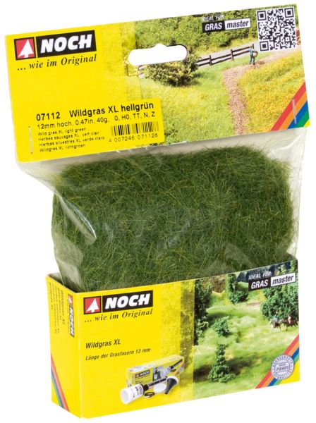 NOC07112 - Flocage herbes XL vert clair 12mm - 1