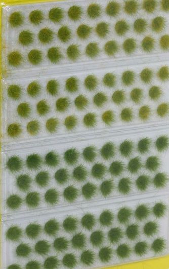 NOC07131 - Lot de 104 touffes d'herbes 6 mm - 1
