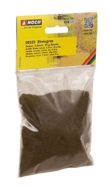 NOC08323 - Sachet de flocage herbes brunes 2,5mm 20g - 1