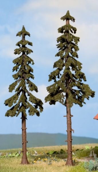 NOC21925 - 2 Sapins Rouge à haute tige 12,5 cm et 14 cm - 1