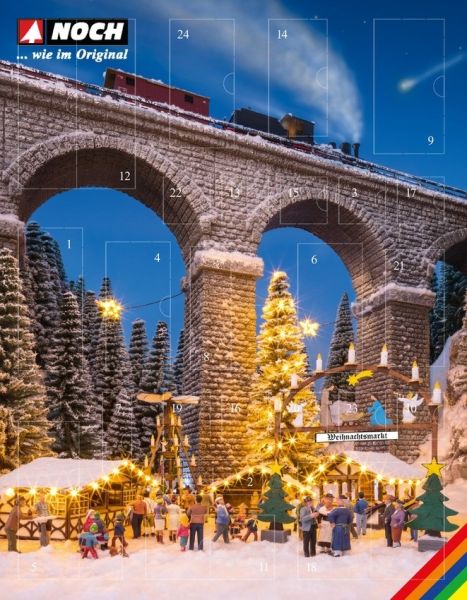 NOC65590 - Calendrier de l'avent créatif - Marché de Noël - 1