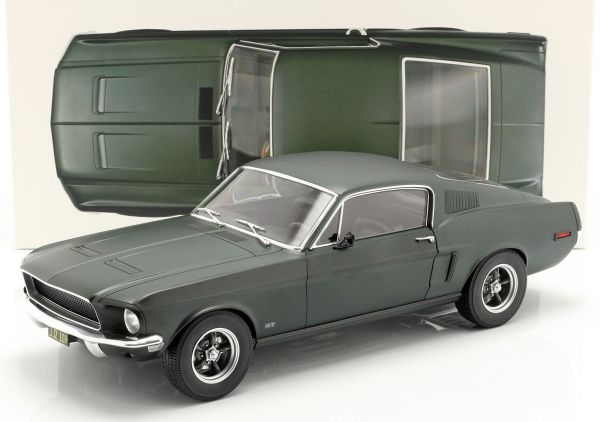 NOREV122702 - FORD Mustang Fastback 1968 verte satin métallisée - 1