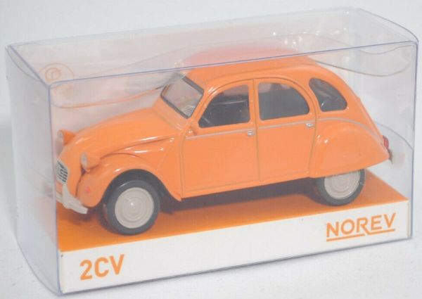A69 1:43 NOREV PLASTIC 26 CITROEN 2CV 2 CV CLE BROWN NMINT CONDITION RARE