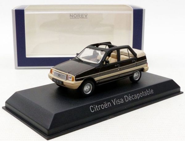 NOREV150943 - CITROEN Visa cabriolet ouvert 1984 marron - 1