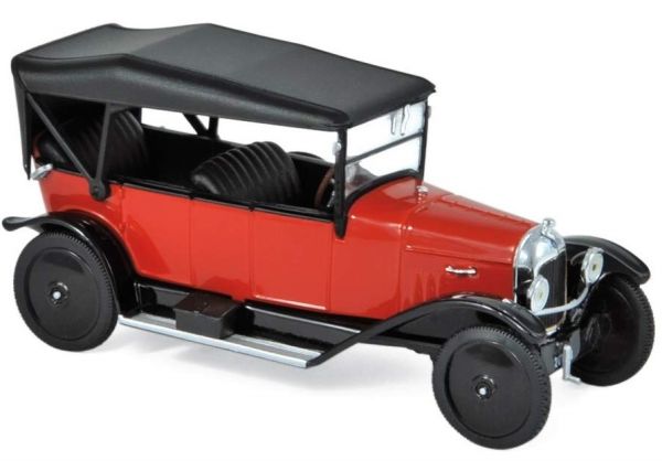 NOREV151509 - CITROEN Type A 1919 rouge capote noire - 1