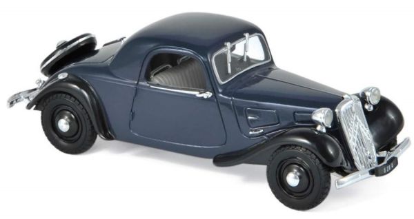 NOREV153029 - CITROEN Traction 7C Faux Cabriolet 1937 bleue - 1