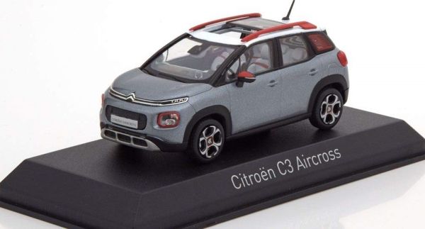 NOREV155328 - CITROEN C3 Aircross 2017 gris toit blanc - 1