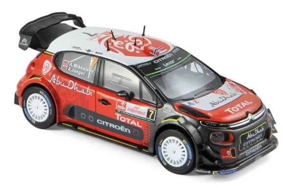 NOREV155363 - CITROEN C3 WRC N°7 - POLOGNE 2017 - A.Mikkelsen/A.Jaeger - 1