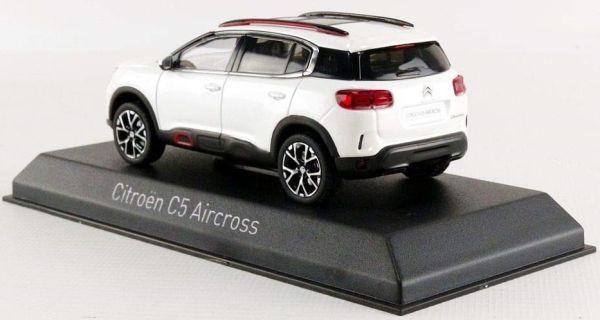 Citroën C5 Aircross 2022 Blanc nacré et noir 1/43