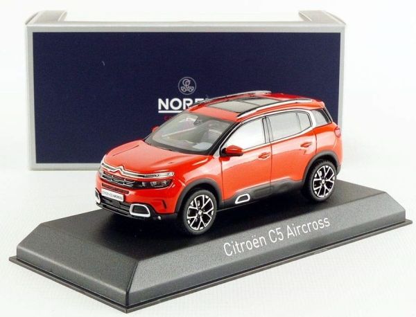 NOREV155561 - CITROEN C5 Aircross 2018 rouge métal - 1