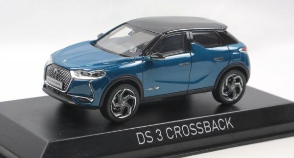 NOREV170021 - CITROEN DS3 Crossback 2019 bleue toit noir - 1