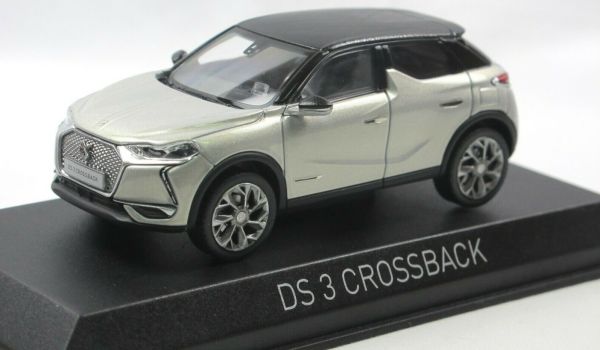 NOREV170022 - CITROEN DS3 Crossback E-Tense 2019 gris perle toit noir - 1