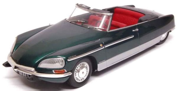 NOREV18002B - CITROEN DS 21 Chapron Palm Beach 1968 vert métal éclairage fonctionnel - 1