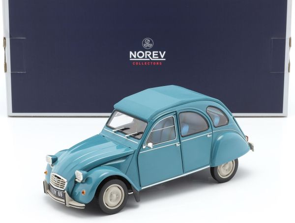 NOREV181492 - CITROEN 2CV 6 Club 1982 bleue lagune - 1