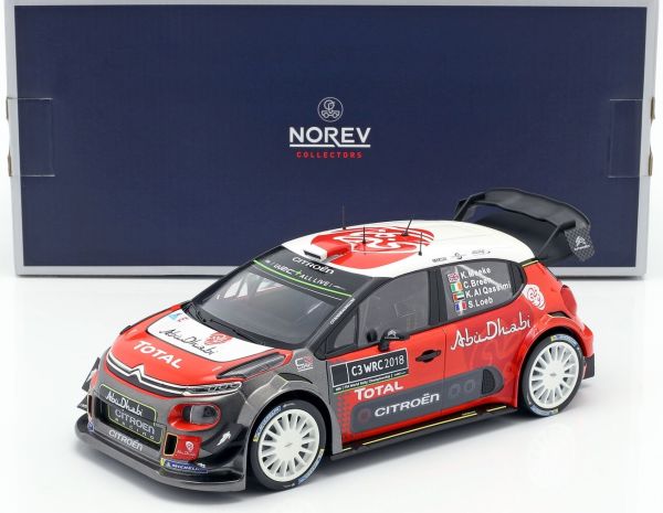 NOREV181635 - CITROEN C3 WRC rallye Presentation Official Version 2018 S.Loeb / S.Martin / C.Patterson / D.Elena - 1
