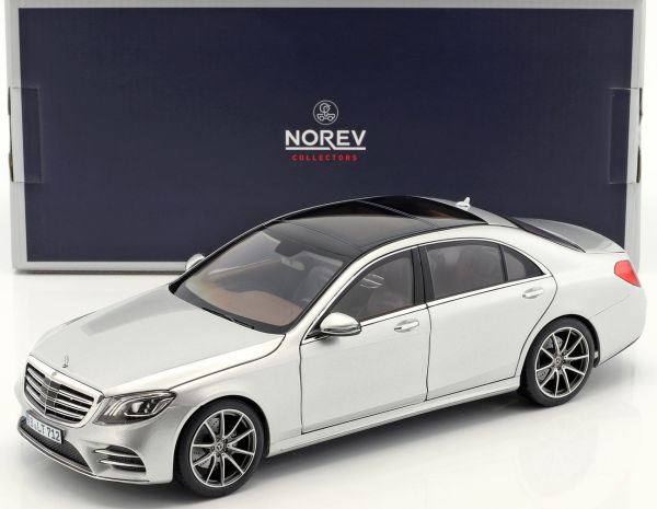 NOREV183479 - MERCEDES BENZ Class S AMG Line grise métal - 1