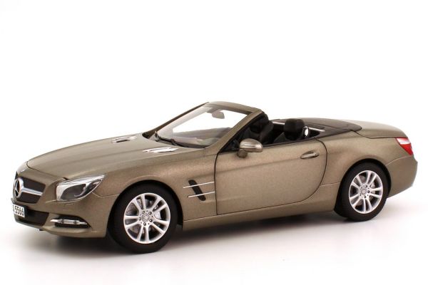 NOREV183590 - MERCEDES BENZ SL500 cabriolet gris mat - 1