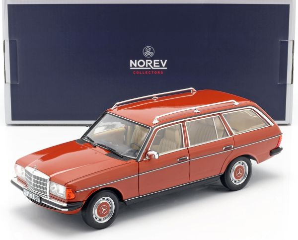 NOREV183732 - MERCEDES BENZ 200T 1982 break familiale rouge anglais limitée à 1000 exemplaires - 1