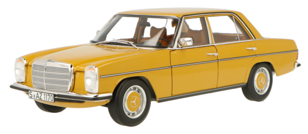NOREV183771 - MERCEDES BENZ 200 1973 jaune limitée à 1000 exemplaires - 1