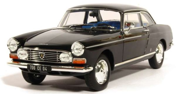 NOREV184778 - PEUGEOT 404 Coupé Noire (1967) - 1