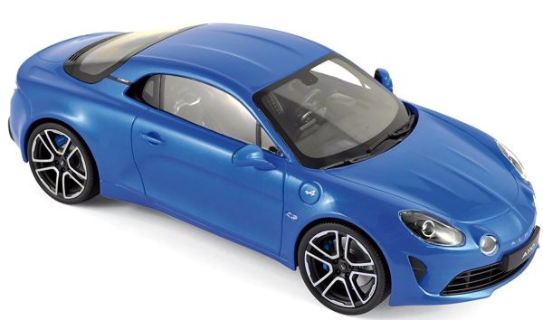 Voiture De Collection Alpine A110 Bleu 2017 - Échelle 1/43 (Environ 10 Cm) - Norev - Modèle Métal