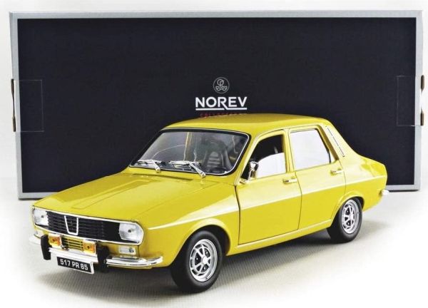 NOREV185212 - RENAULT 12 TS 1973 jaune - 1