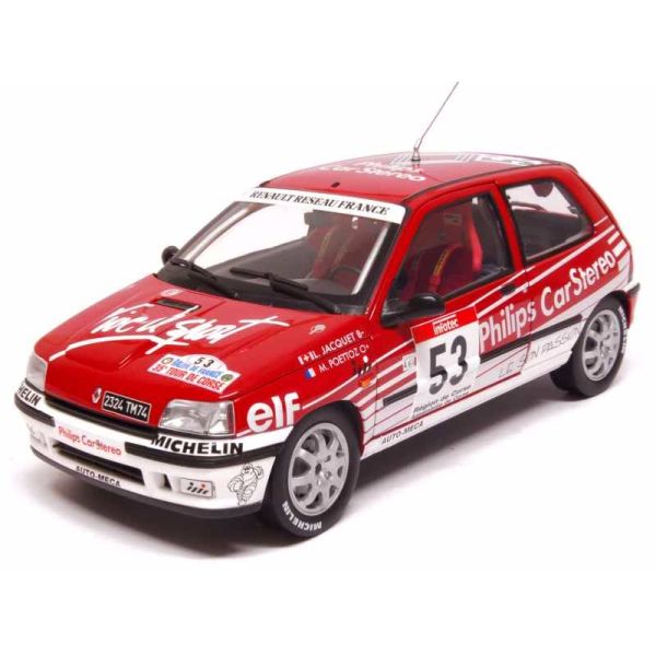 NOREV185233 - RENAULT Clio 16S Racing Tour de Corse 1991 - 1
